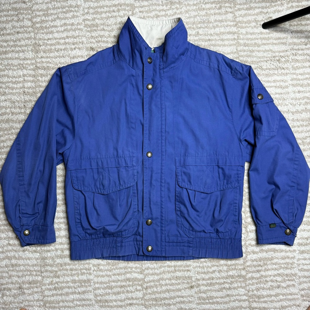 Towne by London Fog, Vintage Blue Jacket Size M